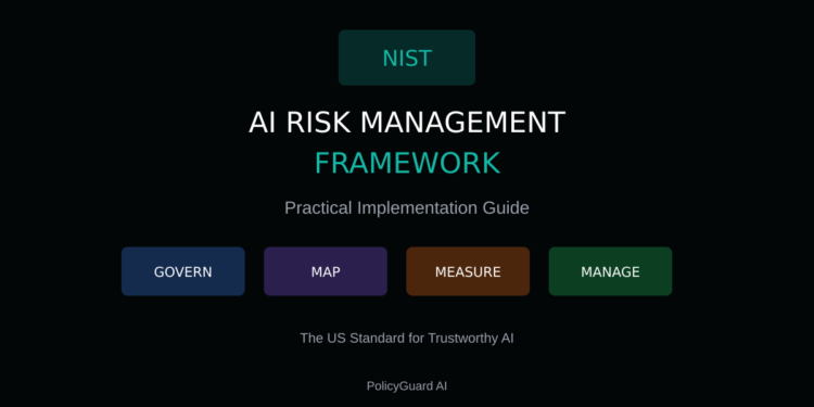 NIST AI Risk Management Framework Practical implementation guide covering Govern, Map, Measure, Manage