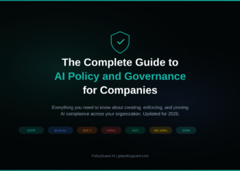 The Complete Guide to AI Policy and Governance for Companies - PolicyGuard AI