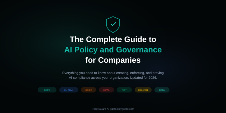 The Complete Guide to AI Policy and Governance for Companies - PolicyGuard AI